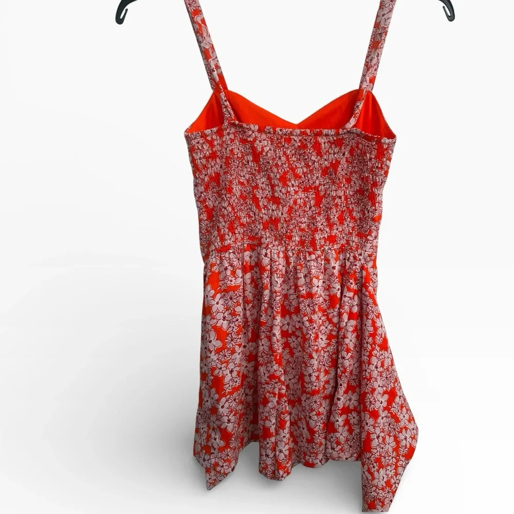 Band of the Free, Red Floral Wrap Skorts with Straps, Size XS - Picture 4 of 4
